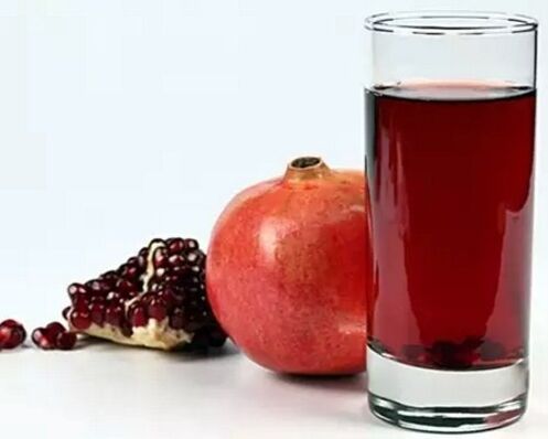 pomegranate juice to boost