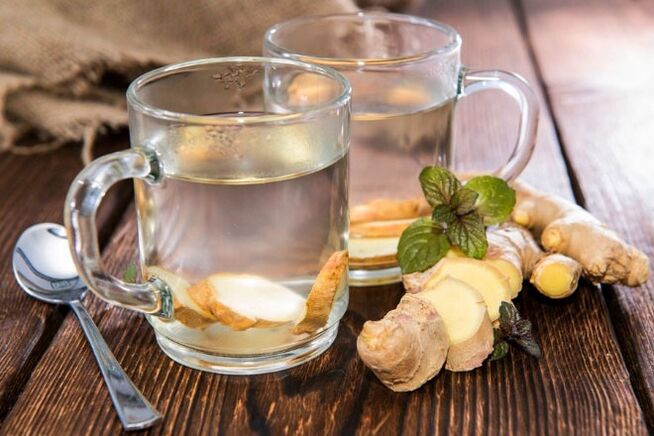 Ginger tea is a delicious and healing drink to increase male potency. 