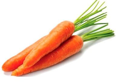 Young carrots