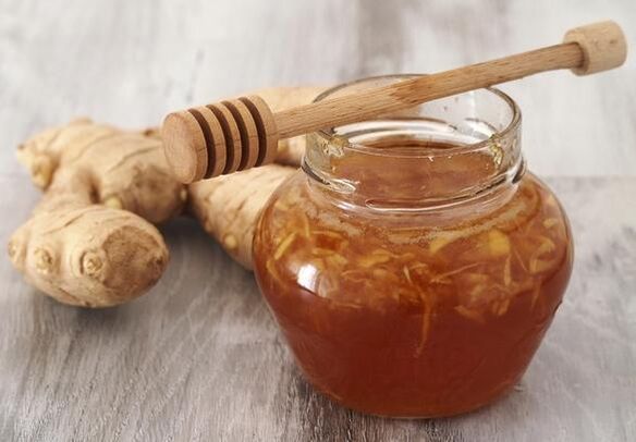 Natural honey in combination with ginger root increases potency.